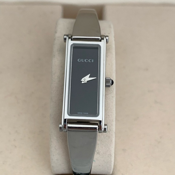 (PRICE IS FIRMED )💯% Authentic GUCCI 1500L Series Horsebit bangle/watch (Small) - Picture 5 of 10